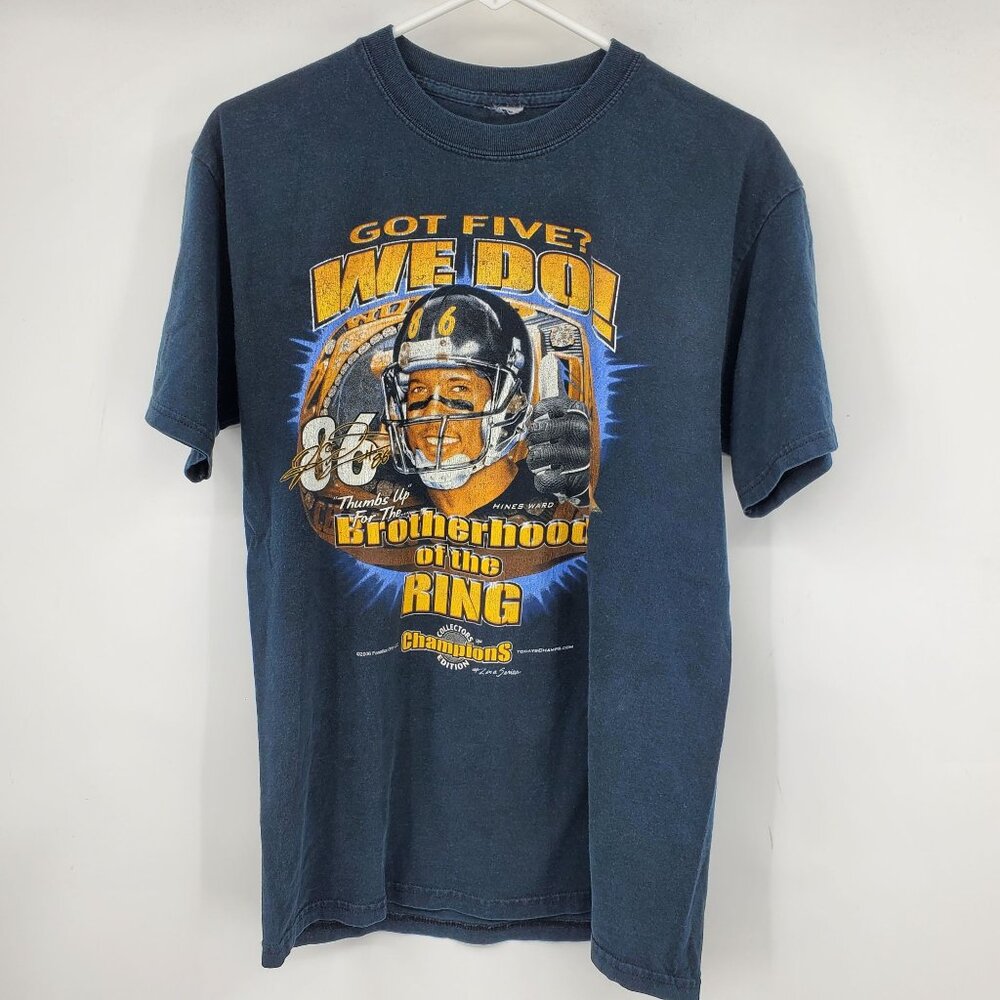Vintages Hines‎ Ward Steelers Got Five? We Do! 2006 Collectors Edition T Shirt